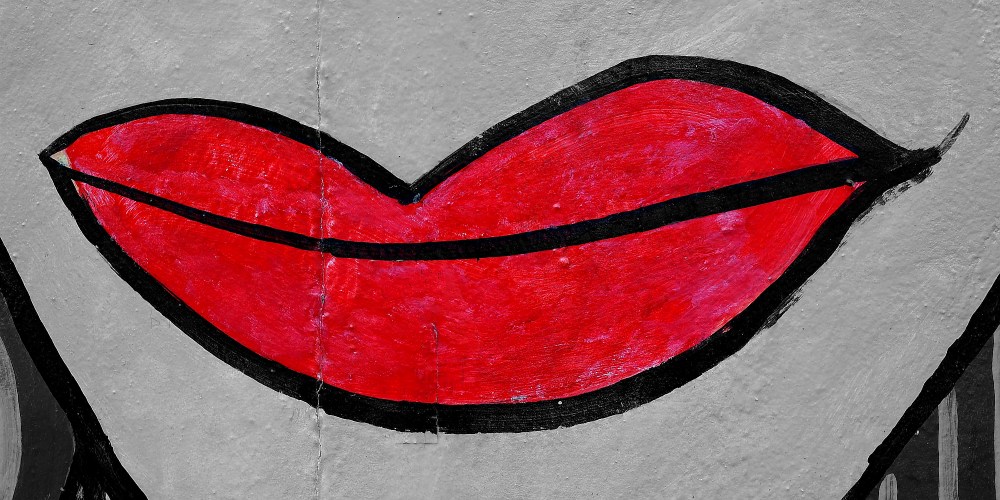 scriptorium_header_080 Berlin Wall Berliner Mauer_Lippen_lips_a