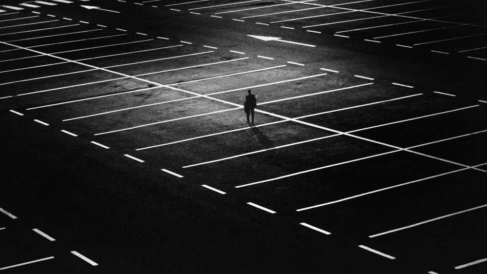 city_man_night_parking-lot_alone_empty_panorama