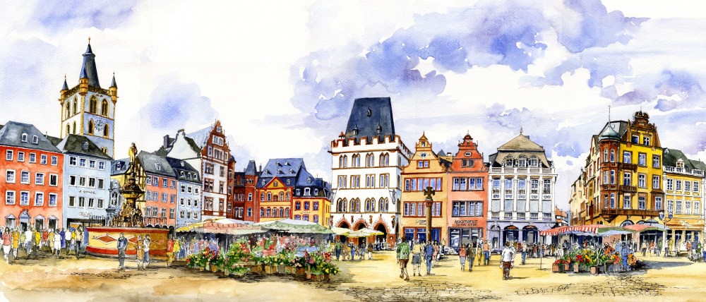 germany-Trier-market-art-water-painting_panorama