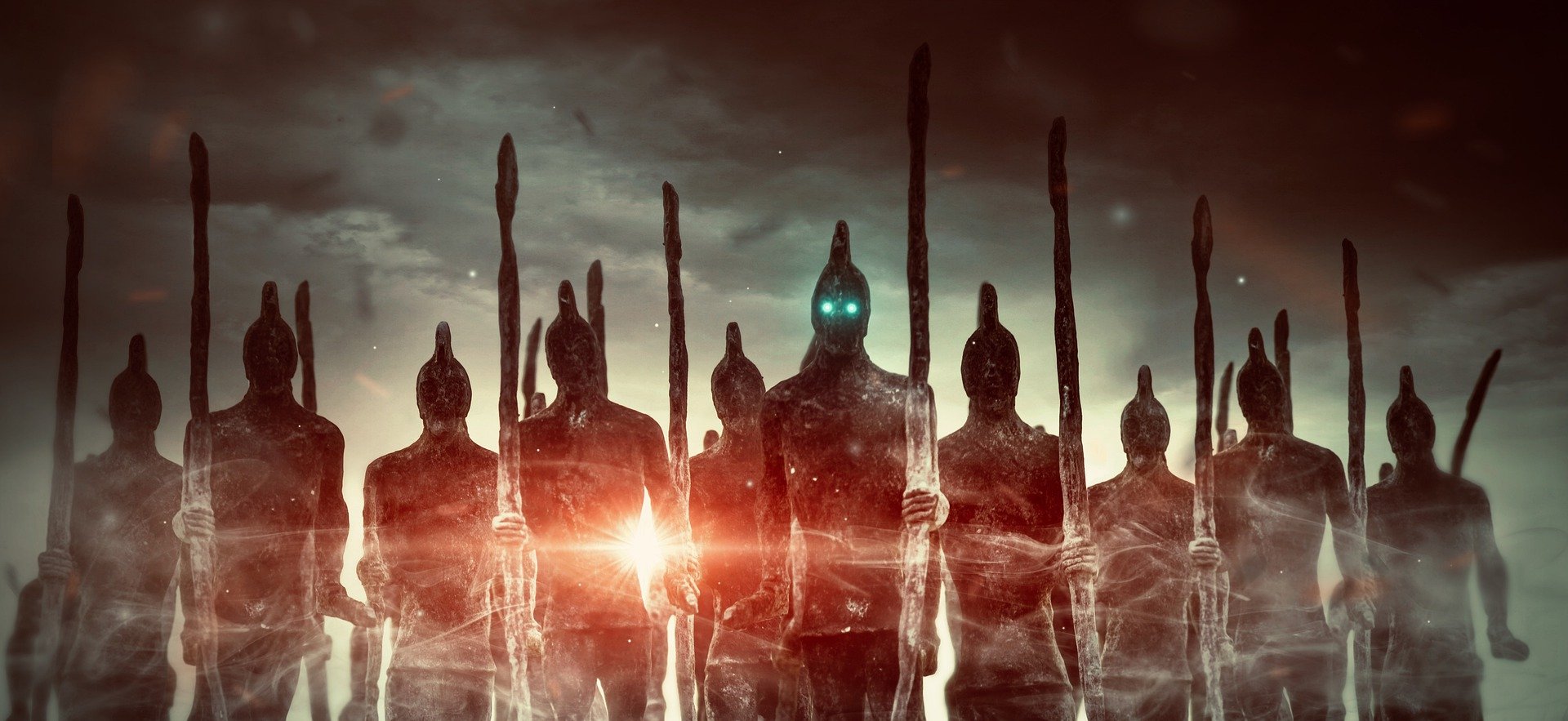 sonnet_biontech_fantasy_army_soldiers_panorama